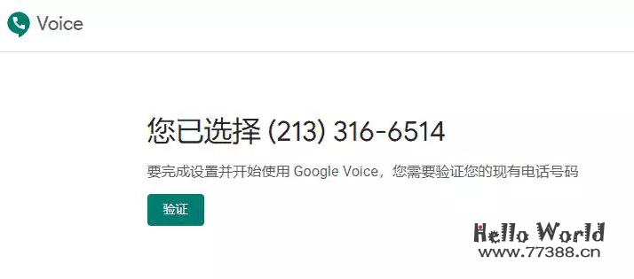 Google voice国内注册图文教程(美国号码申请+注册码验证)